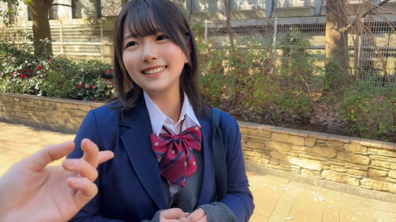 【はるな】清楚系女子高生のインタビューがエロい！ | deaa002