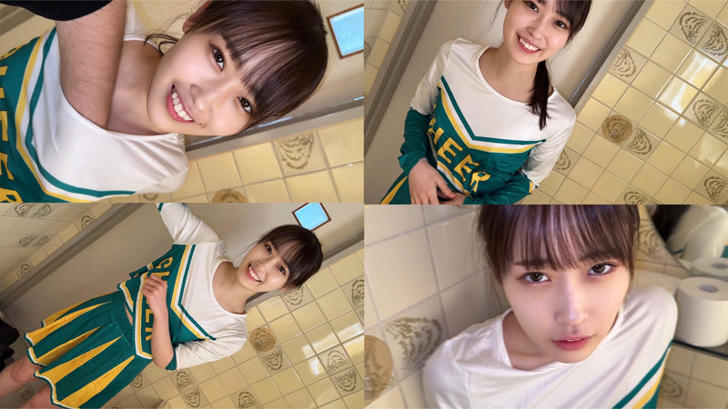 【あまねちゃん】チア部ポニテ美少女がエロい！ | smub050