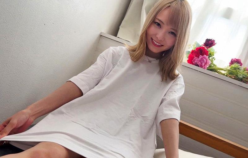 【藍瀬ミナ】金髪のカルバンクライン彼女とおはようイチャイチャ中出しHがエロい