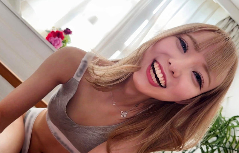 【藍瀬ミナ】金髪のカルバンクライン彼女とおはようイチャイチャ中出しHがエロい