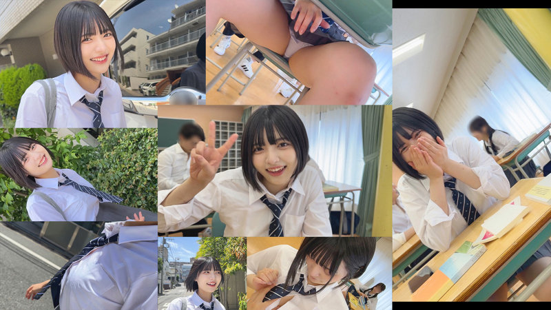 【虹村ゆみ】制服美女の中出しHがエロすぎる！