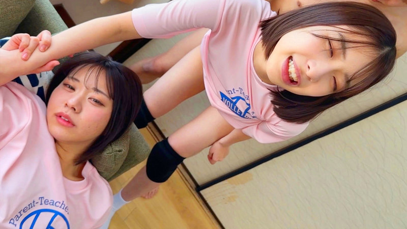 【はるちゃん＆いとちゃん】エロい美少女のねっとりフェラがヌケすぎてやばい！