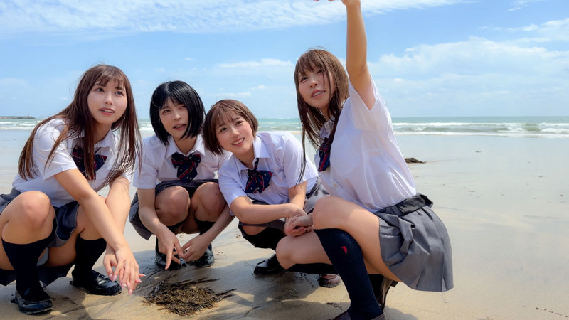 【こすず】ボリュームあるヒップが魅力の美人な女の子の中出しHでめちゃシコい！