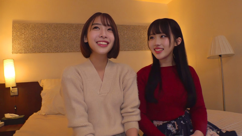 【はるちゃん＆みくちゃん】寝取られでエロい素人美女の即ハメH×中出しHがエロい