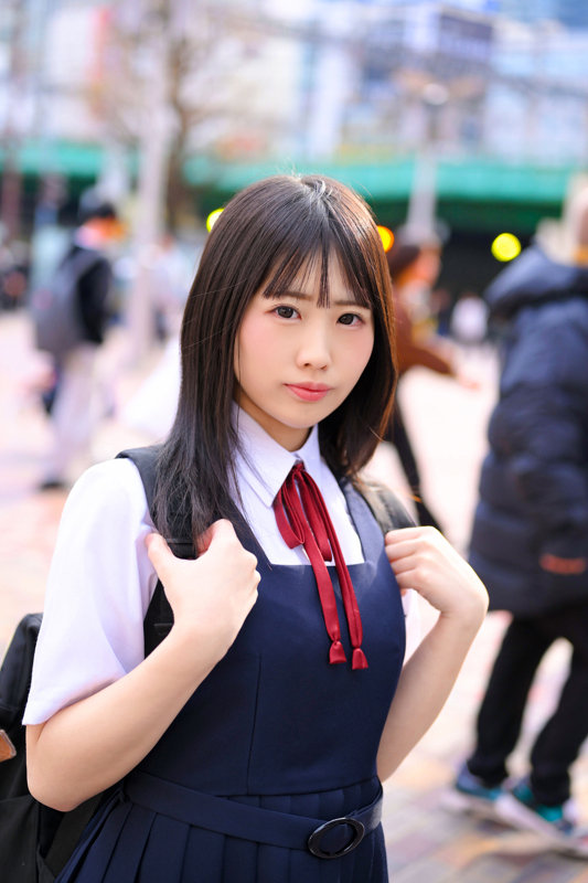 【のあ】制服姿のエロい美少女の中出しHがヌケすぎてやばい！