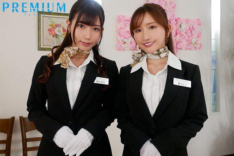 【楪カレン,逢沢みゆ】NTRでエロい痴女の淫語プレイ×中出しHで破壊力がやばい！