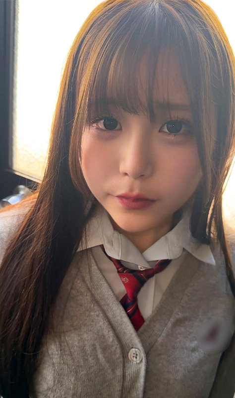 【Hちゃん】制服姿のエロい美女の中出しHがめちゃくちゃヌケる！